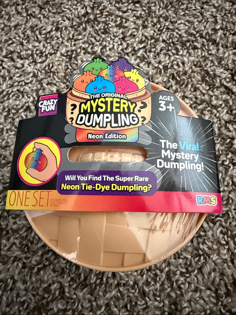 RMS Mystery neon tie-dye dumpling edition